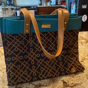 Spartina 449 geometric tote & matching wallet- Hardly used- will sell separately